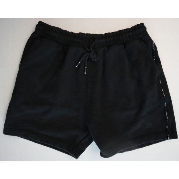 YoungLA #1078 Men's Sz Large Black Piping Collection Relaxed Fit Cotton Shorts - Picture 1 of 10